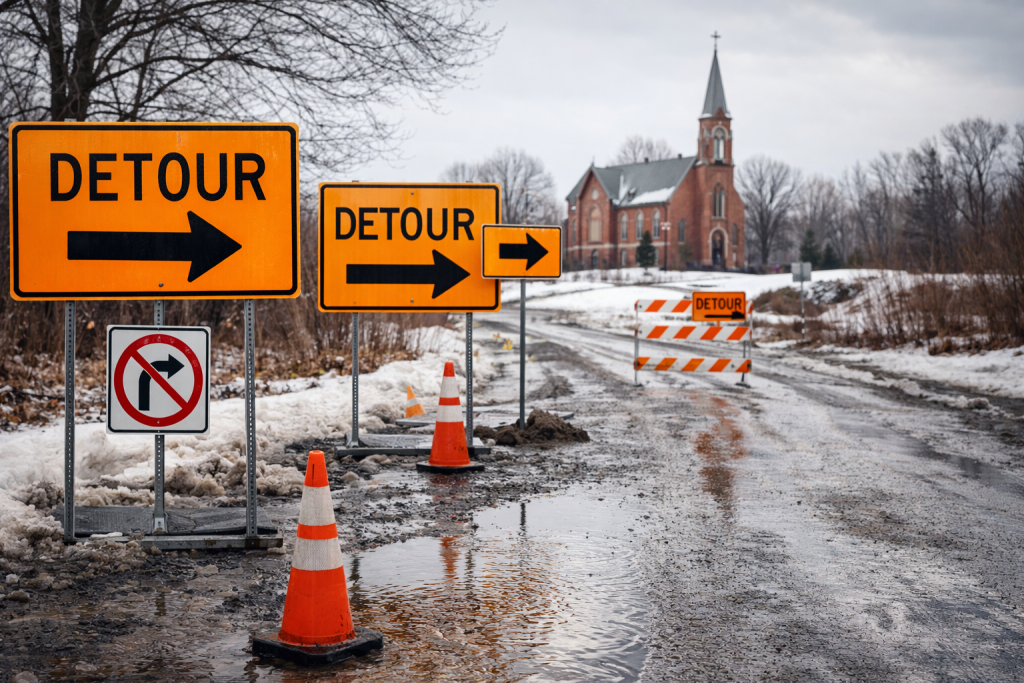 Lent Is a Detour: Finding God on the Winding Road