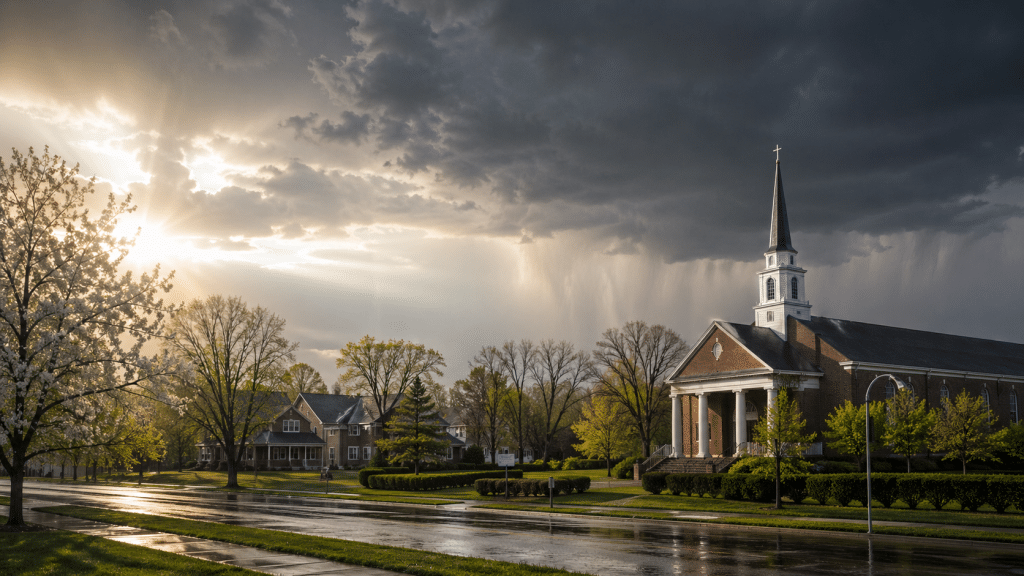 Spring Storms and Steady Faith: Finding Peace in a Groaning World